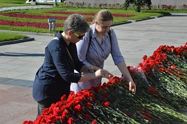 В память о жертвах блокады
