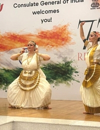 Сотрудники МАЭ РАН приняли участие в праздновании Дня Республики Индии