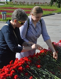 В память о жертвах блокады